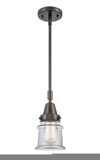 Caden LED Mini Pendant in Oil Rubbed Bronze (405|447-1S-OB-G182S-LED)