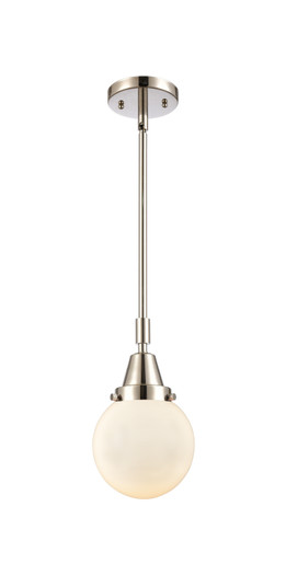 Caden LED Mini Pendant in Polished Nickel (405|447-1S-PN-G201-6-LED)