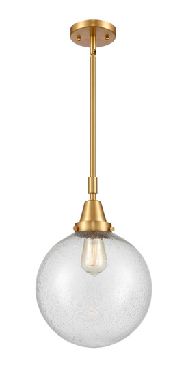 Caden One Light Mini Pendant in Satin Gold (405|447-1S-SG-G204-10)