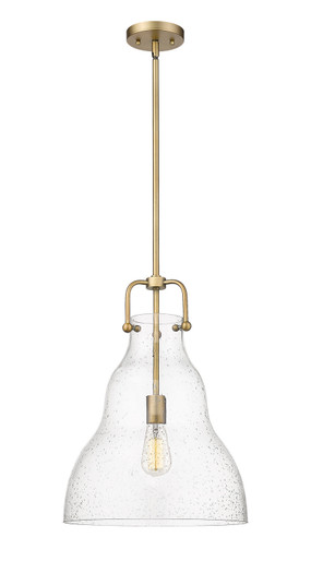 Haverhill LED Pendant in Brushed Brass (405|494-1S-BB-G594-14-LED)