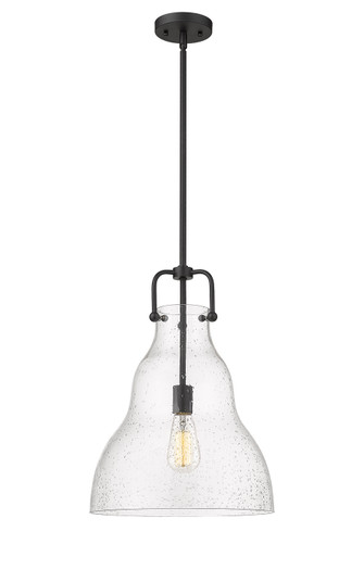 Haverhill One Light Pendant in Matte Black (405|494-1S-BK-G594-14)