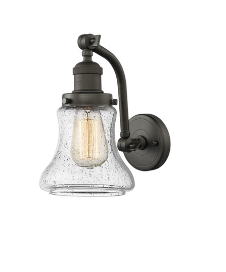 Franklin Restoration One Light Wall Sconce in Oil Rubbed Bronze (405|515-1W-OB-G194)