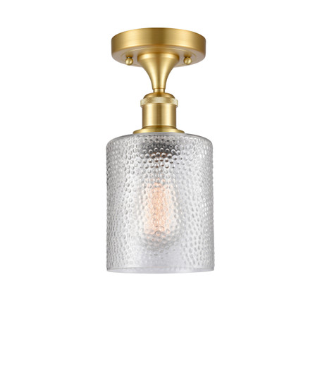 Ballston LED Semi-Flush Mount in Satin Gold (405|516-1C-SG-G112-LED)