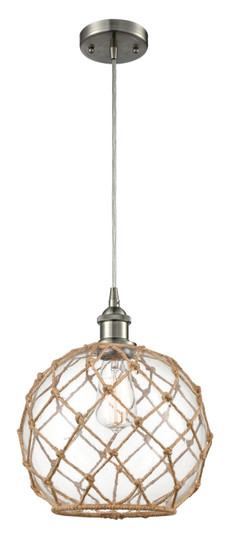 Ballston LED Mini Pendant in Brushed Satin Nickel (405|516-1P-SN-G122-10RB-LED)