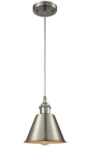 Ballston One Light Mini Pendant in Brushed Satin Nickel (405|516-1P-SN-M8)