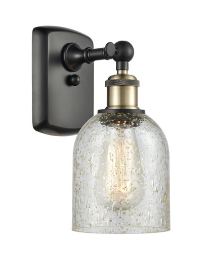 Ballston One Light Wall Sconce in Black Antique Brass (405|516-1W-BAB-G259)