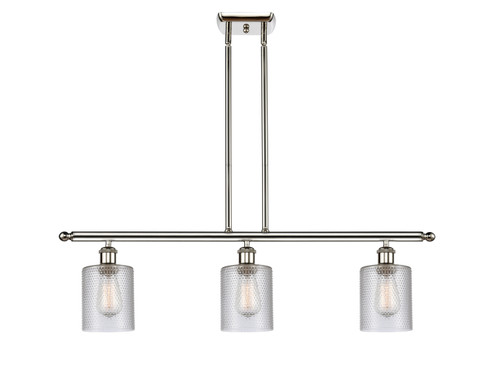 Ballston Three Light Island Pendant in Polished Nickel (405|516-3I-PN-G112)