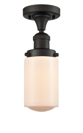 Franklin Restoration One Light Semi-Flush Mount in Oil Rubbed Bronze (405|517-1CH-OB-G311)