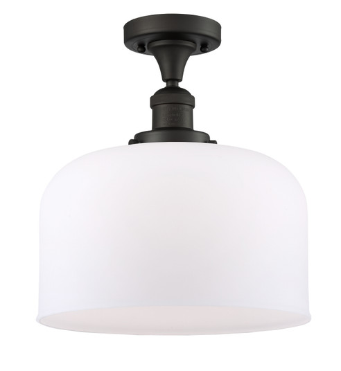 Franklin Restoration LED Semi-Flush Mount in Oil Rubbed Bronze (405|517-1CH-OB-G71-L-LED)