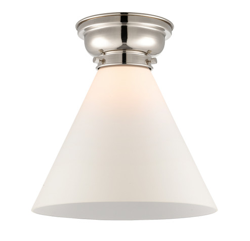 Franklin Restoration One Light Flush Mount in Polished Nickel (405|623-1F-PN-G41-L)