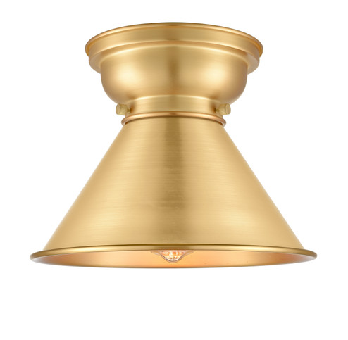 Franklin Restoration LED Flush Mount in Satin Gold (405|623-1F-SG-M10-SG-LED)