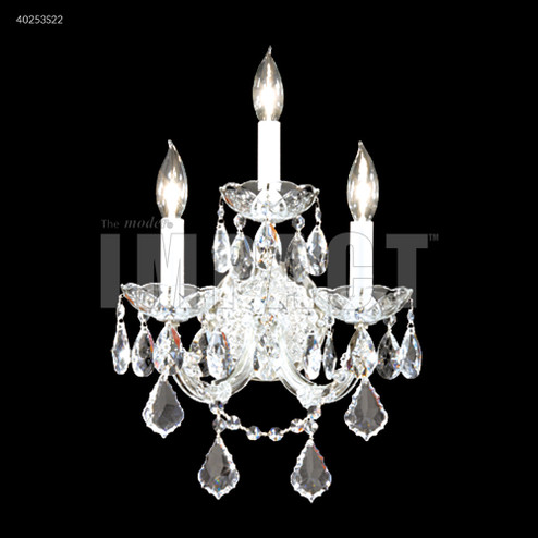 Maria Theresa Three Light Wall Sconce in Silver (64|40253S22)