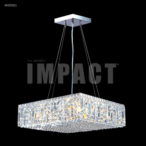 Contemporary 12 Light Chandelier in Silver (64|40355S11) Contemporary 12 Light Chandelier in Silver (64|40355S11)