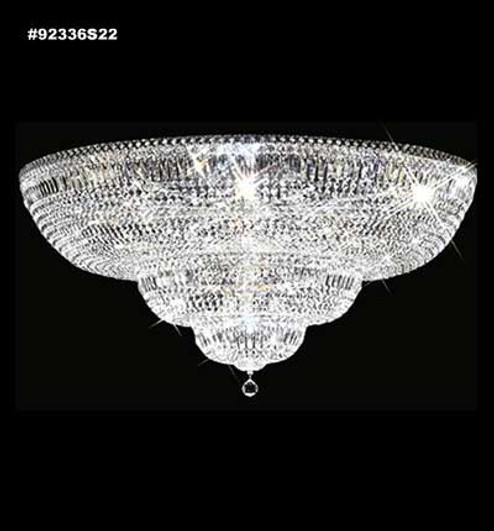 Prestige 24 Light Flush Mount in Silver (64|92336S22)