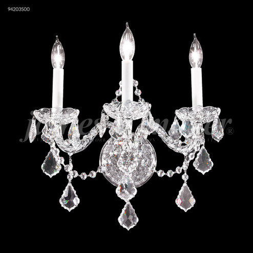 Vienna Three Light Wall Sconce in Silver (64|94203S00)