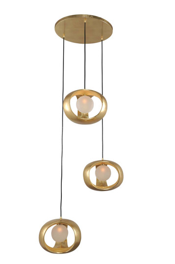 Calistoga LED Pendant in Gold Leaf (33|302351GL)