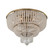 Esperanza Five Light Flush Mount in Brushed Champagne Gold (33|511841BCG)