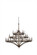 Coronado 24 Light Chandelier in Florence Gold (33|7044FG)