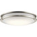 LED Flush Mount in Brushed Nickel (12|10786NILED)