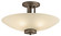 Hendrik Four Light Semi Flush Mount in Olde Bronze (12|3677OZ)