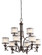 Lacey Nine Light Chandelier in Mission Bronze (12|42382MIZ)