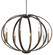 Elata Eight Light Pendant in Olde Bronze (12|43872OZ)