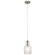 Riviera One Light Mini Pendant in Brushed Nickel (12|43957NI)