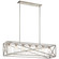 Moorgate Seven Light Linear Chandelier in Distressed Antique White (12|44082DAW)