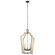 Botanica Five Light Chandelier in Anvil Iron (12|44262AVI)