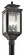 Wiscombe Park Four Light Outdoor Post Mount in Weathered Zinc (12|49506WZC)