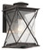 Argyle One Light Outdoor Wall Mount in Weathered Zinc (12|49743WZC)