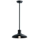 Allenbury One Light Outdoor Pendant/Semi Flush Mount in Textured Black (12|49982BKT)