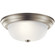 Two Light Flush Mount in Brushed Nickel (12|8112NI)