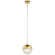 Moonlit LED Mini Pendant in Champagne Gold (12|83854CGWH)