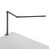 Z-Bar LED Desk Lamp in Metallic black (240|AR3000-CD-MBK-CLP)