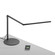 Z-Bar LED Desk Lamp in Metallic black (240|AR3100-WD-MBK-USB)