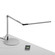 Z-Bar LED Desk Lamp in Silver (240|AR3100-WD-SIL-USB)