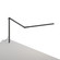 Z-Bar LED Desk Lamp in Metallic black (240|AR3200-WD-MBK-THR)