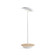 Royyo LED Desk Lamp in Matte white/white oak (240|RYO-SW-MWT-WOK-DSK)