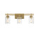 Baxter Three Light Bath Bar in Warm Brass (159|V6-L8-6090-3-322)