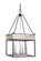 Marlow Five Light Pendant in Bronze /Silver Leaf (90|280583)