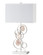 Paris One Light Table Lamp in Silver Leaf (90|310017)