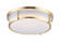 Rogue LED LED Flush Mount in Satin Brass (16|10274WTSBR)