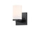 Lateral One Light Wall Sconce in Black (16|10281SWBK)