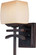 Asiana One Light Wall Sconce in Roasted Chestnut (16|10996WSRC)