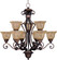 Symphony Nine Light Chandelier in Oil Rubbed Bronze (16|11245SAOI)