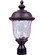 Carriage House VX One Light Outdoor Pole/Post Lantern in Oriental Bronze (16|40426WGOB)