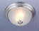 Essentials - 583x Three Light Flush Mount in Satin Nickel (16|5832FTSN)