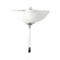 Fan Light Kits LED Ceiling Fan Light Kit in Satin Nickel (16|FKT214FTSN)