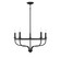 Five Light Chandelier in Matte Black (446|M10087MBK)